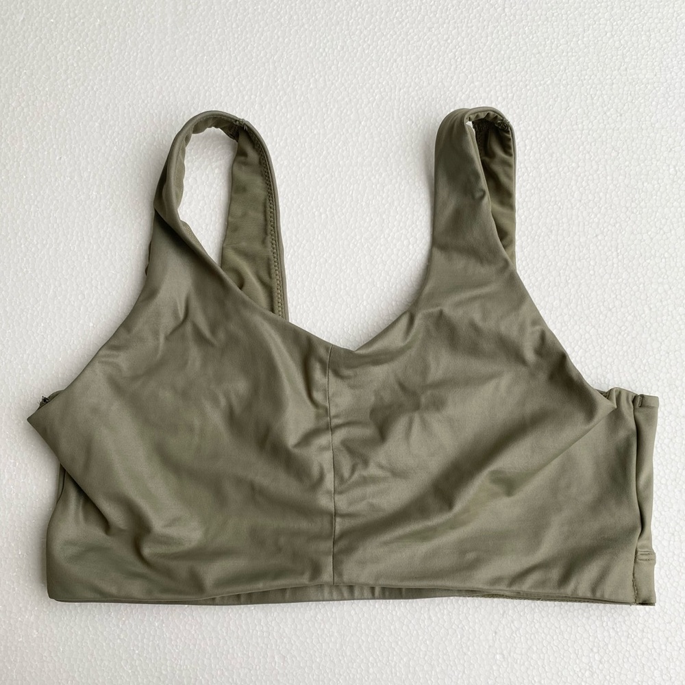 Victoria Secret Sport Olive green unpadded bra